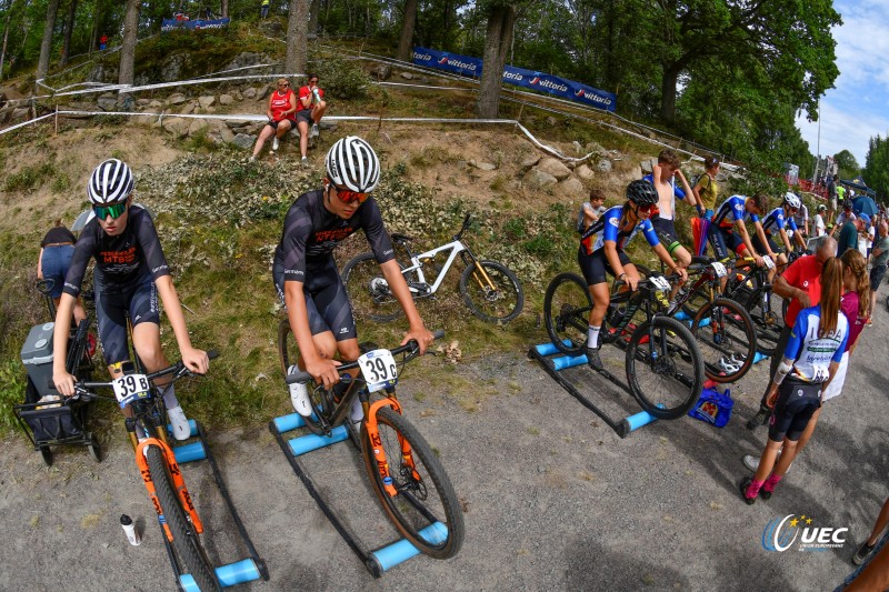 2024 UEC MTB Youth European Championships - Huskvarna - J?nk?ping (Sweden) 09/08/2024 - XCO Boys 14 - photo Tommaso Pelagalli/SprintCyclingAgency?2024